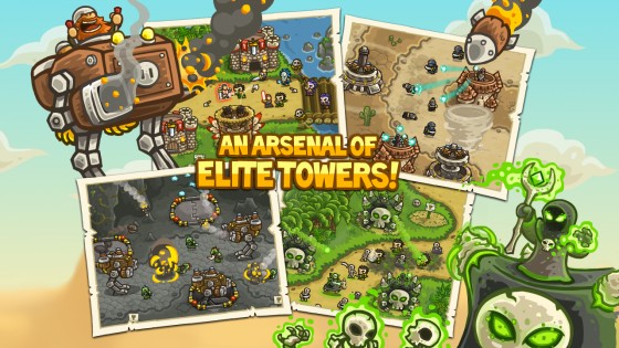 Kingdom Rush Frontiers 1.2.0. Скриншот 4