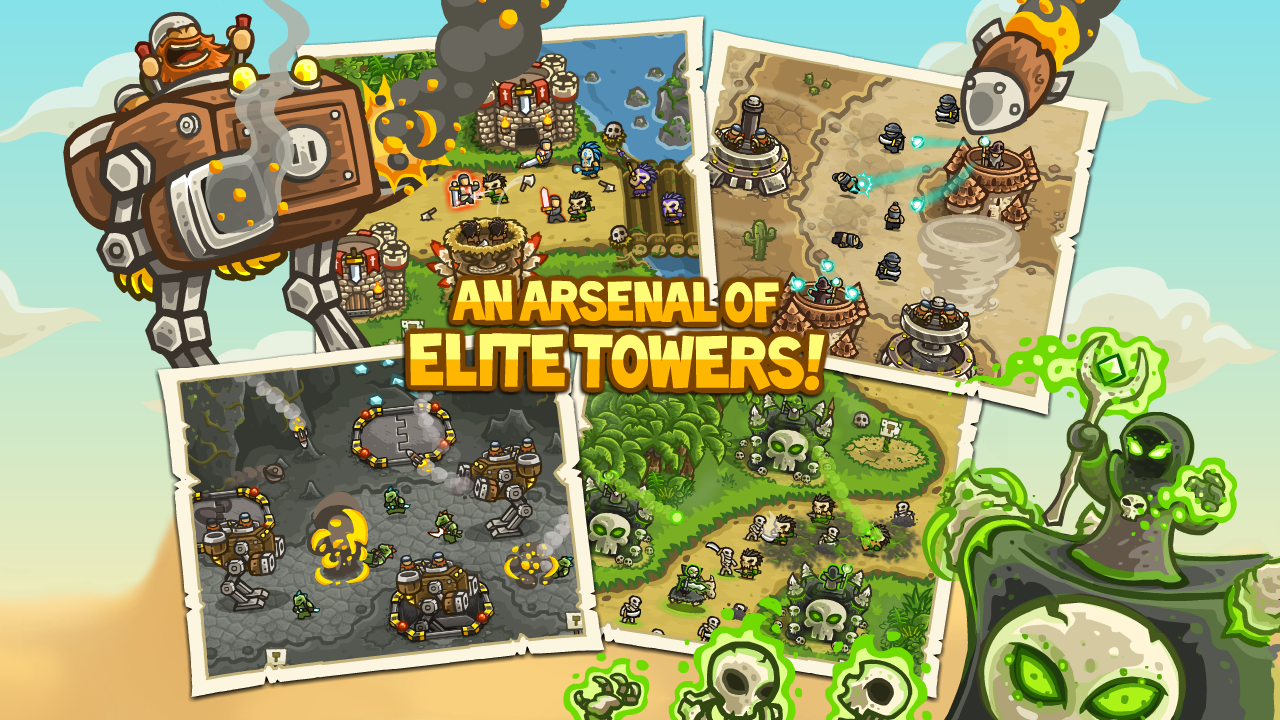 Скачать Kingdom Rush Frontiers 1.2.0 для Android