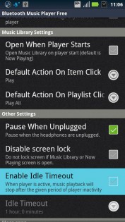 Bluetooth Music Player 2.0.3. Скриншот 5