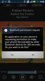 Bluetooth Music Player 2.0.3. Скриншот 7