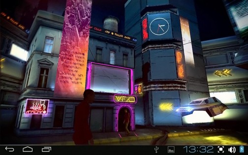 Futuristic City 3D Free 1.2. Скриншот 2