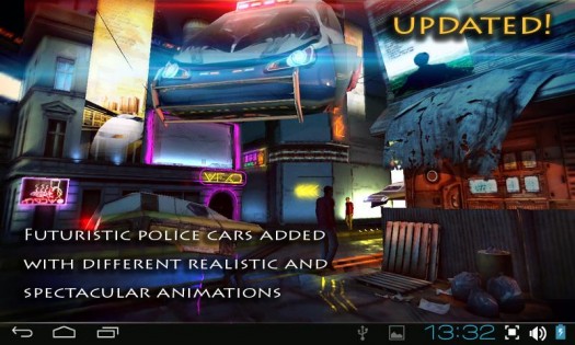 Futuristic City 3D Free 1.2. Скриншот 3