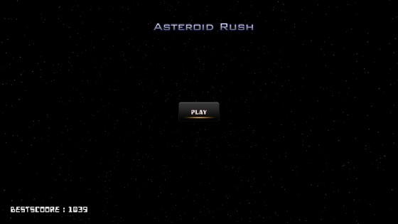 Asteroid Rush 1.0. Скриншот 1