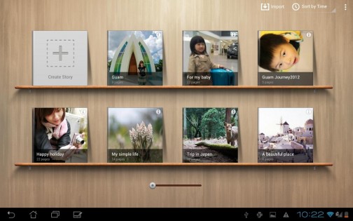 Asus Story 1.10.20130329. Скриншот 1