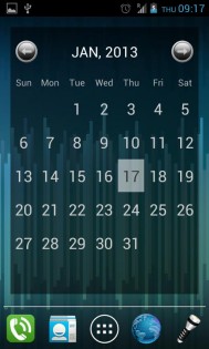 Julls' Calendar Widget Lite 3.4.0. Скриншот 2