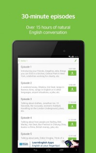 LearnEnglish Podcasts 4.0.5. Скриншот 3