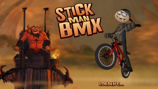 Stickman BMX. Скриншот 2