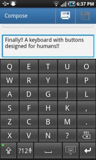 Big Buttons Keyboard Standard 1.8.4. Скриншот 7