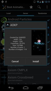 Boot Animations 3.2.0. Скриншот 6
