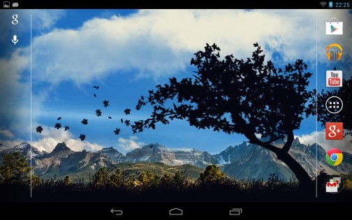 Falling Leaves Free Live Wallpaper v1.0.8. Скриншот 4