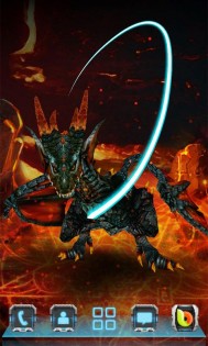 Next Fire Dragon Live Wallpaper 1.13. Скриншот 2