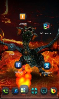 Next Fire Dragon Live Wallpaper 1.13. Скриншот 3