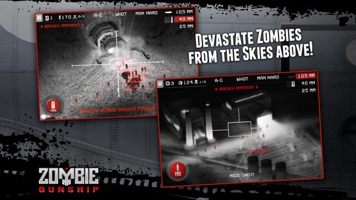 Zombie Gunship. Скриншот 4