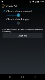 Vibrate Call 2.1. Скриншот 1