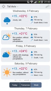 Meteoprog 1.3.22. Скриншот 2
