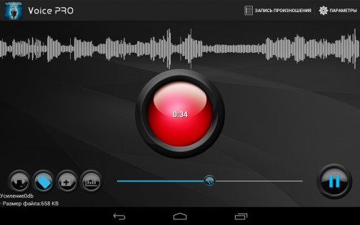 Voice PRO — HQ Audio Editor 3.3.22. Скриншот 6