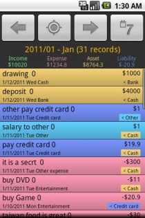 Daily Money 0.9.8-dep. Скриншот 2