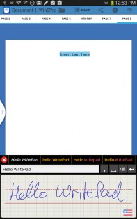 WritePad 4.0.512. Скриншот 8