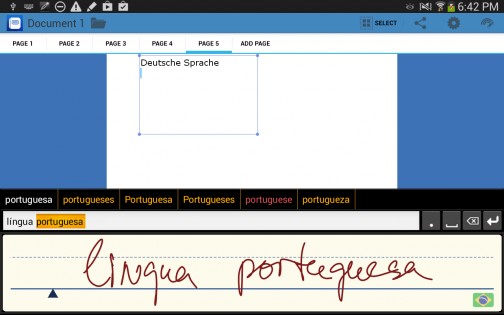 WritePad 4.0.512. Скриншот 13