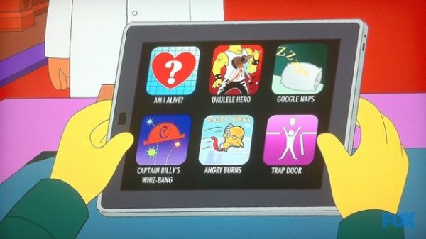 iPad в Симпсонах