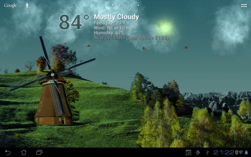 True Weather живые обои 1.1. Скриншот 8