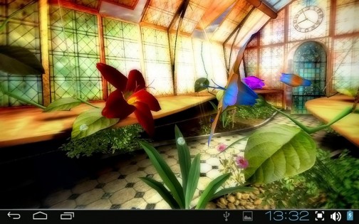 Magic Greenhouse 3D Pro lwp 1.2. Скриншот 3