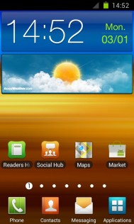 TouchWiz5 Launcher 1.0.5. Скриншот 2