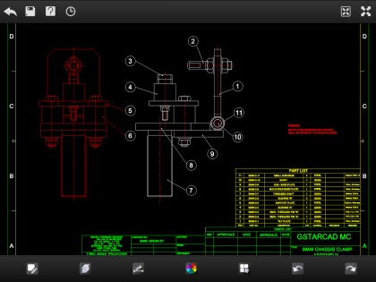 DWG FastView 5.11.11. Скриншот 3