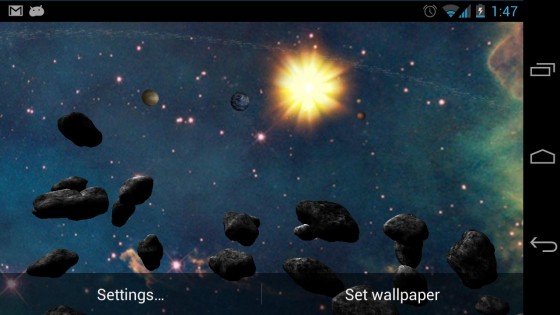 Asteroid Belt Free 2.21. Скриншот 5