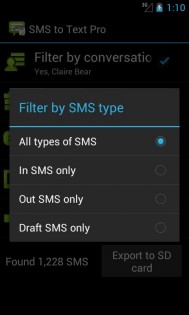 SMS to Text 1.9.5. Скриншот 6