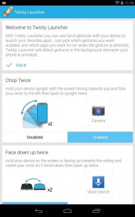 Twisty Launcher 1.0.5. Скриншот 1