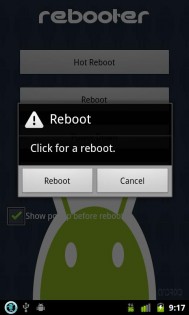 Rebooter 1.6.0. Скриншот 2