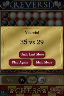 Reversi Free 1.73. Скриншот 18