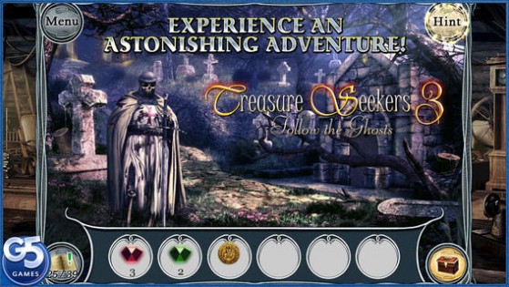 Treasure Seekers 3. Скриншот 1