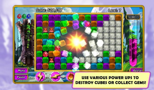 Cube Crash 2 Deluxe 1.32.5. Скриншот 1