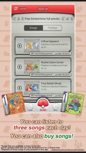 Pokemon Jukebox 1.3.3. Скриншот 3