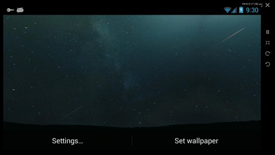 Starry Night 1.0.0. Скриншот 2