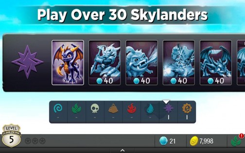 Skylanders Cloud Patrol 1.9.6. Скриншот 3