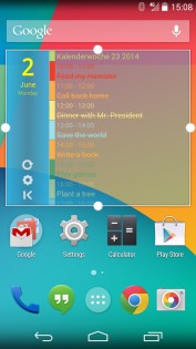 Clean Calendar Widget 5.3. Скриншот 6