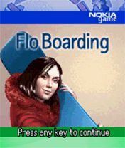 Flo Snowboarding 2D. Скриншот 1