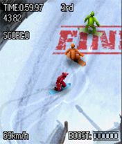 Flo Snowboarding 2D. Скриншот 2