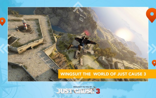 На Android вышла игра Just Cause 3: WingSuit Tour с поддержкой виртуальной реальности