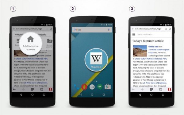 Новая Opera 32 для Android: «потянуть, чтобы обновить», добавление ссылок на рабочий стол и прочее