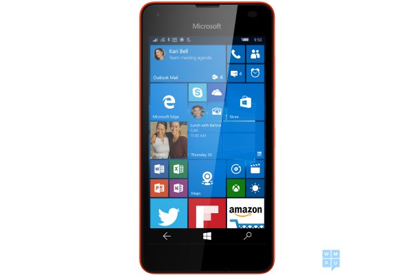Рендеры бюджетного смартфона Lumia 550 попали в сеть