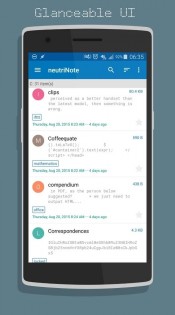 neutriNote 4.5.4a. Скриншот 1