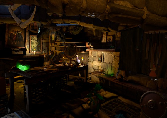 Dota 2 Secret Shop — демо-игра от Valve для виртуальной реальности