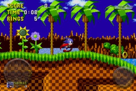 Sonic the Hedgehog 2.0.8. Скриншот 1