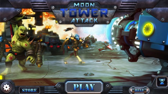 Moon Tower Attack. Скриншот 2