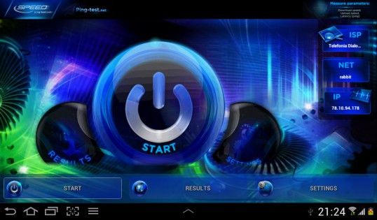 Internet Speed Test 4.3.6.0. Скриншот 2