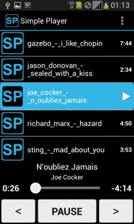 Simple Player 2.1.6. Скриншот 3